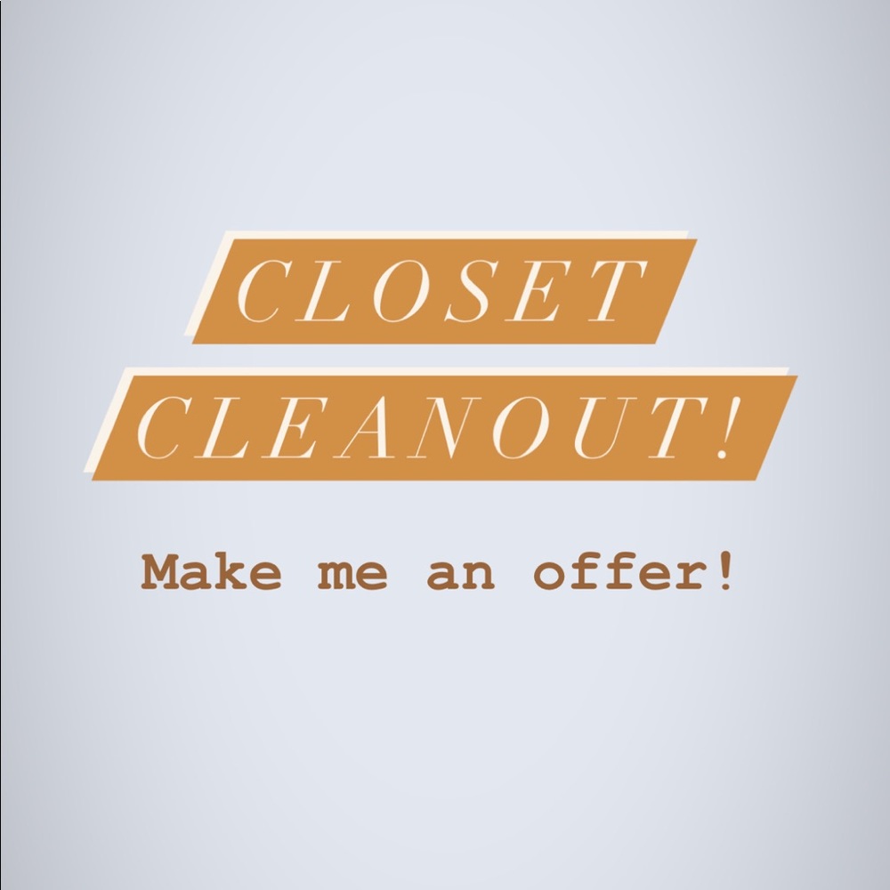 Closet Clean-out!